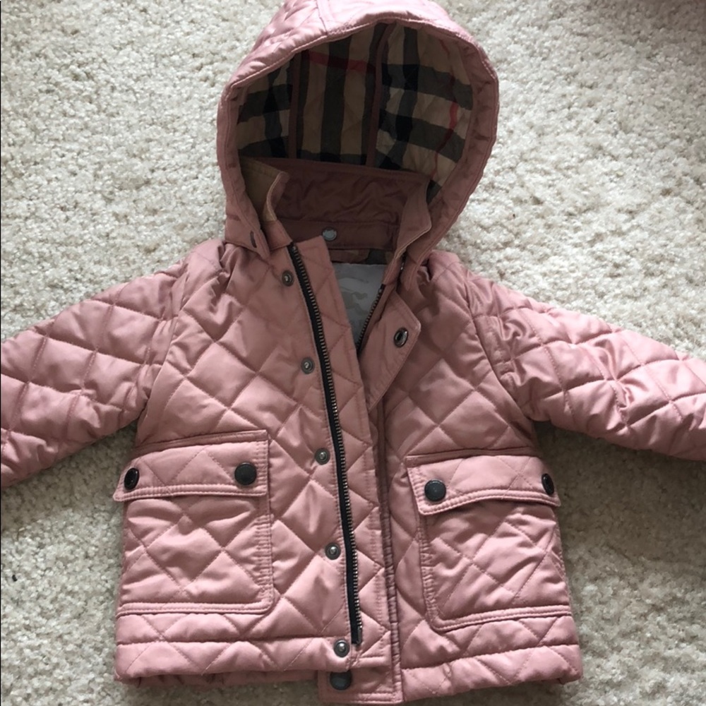 Burberry coat 6 mo